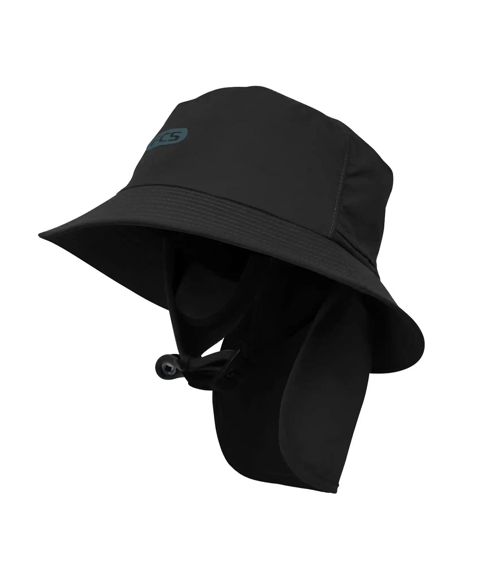 FCS Essential surf bucket hat in Zwart