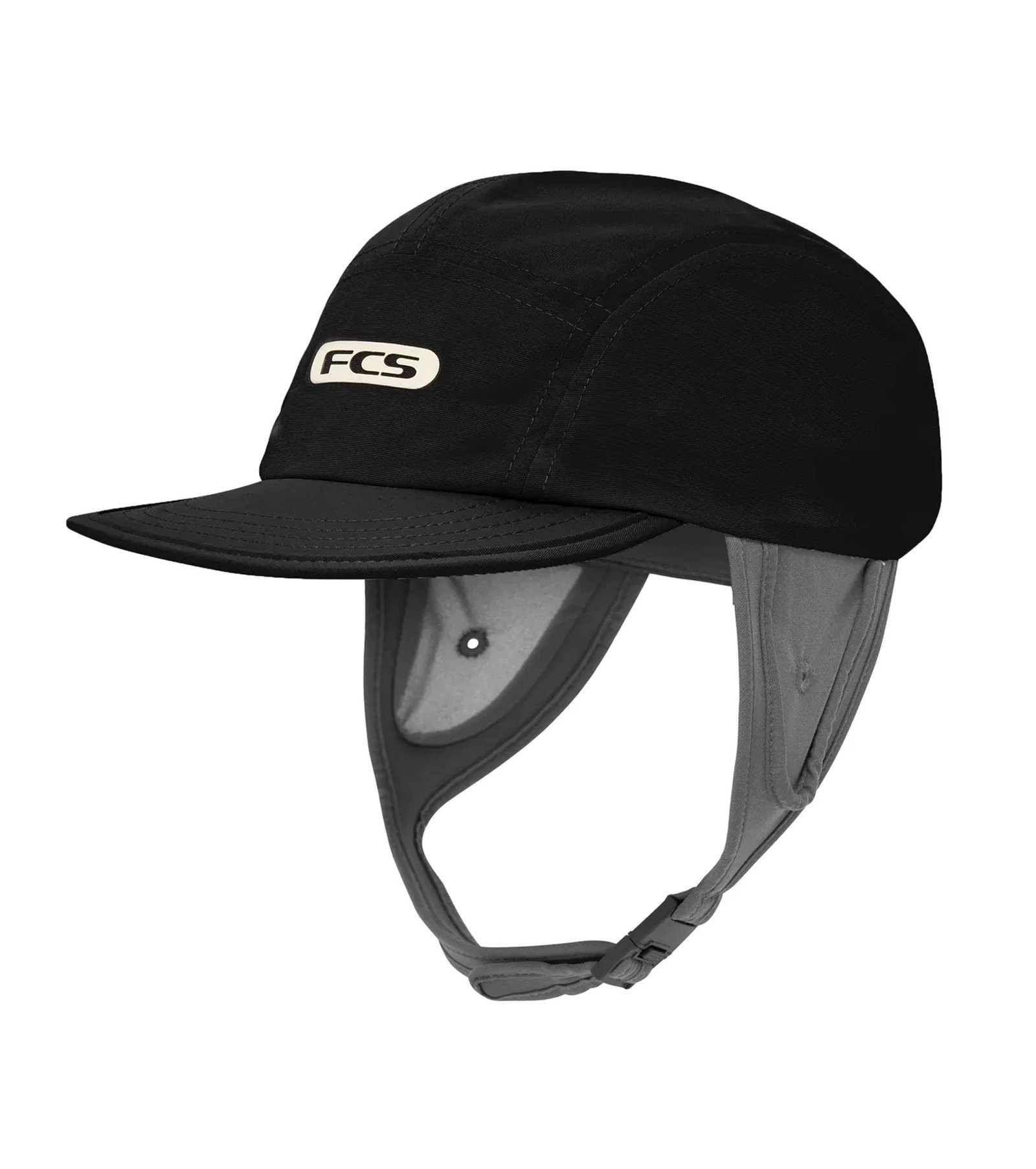 FCS Essential surf cap in Zwart