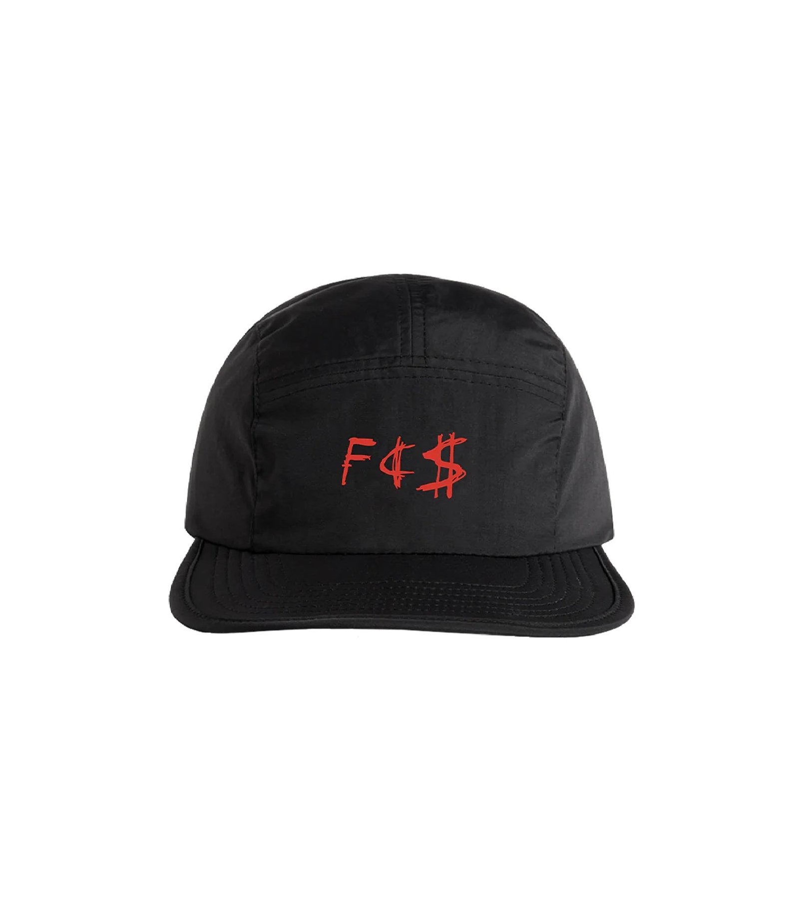 FCS Code Red 5-panel cap in vuurrood