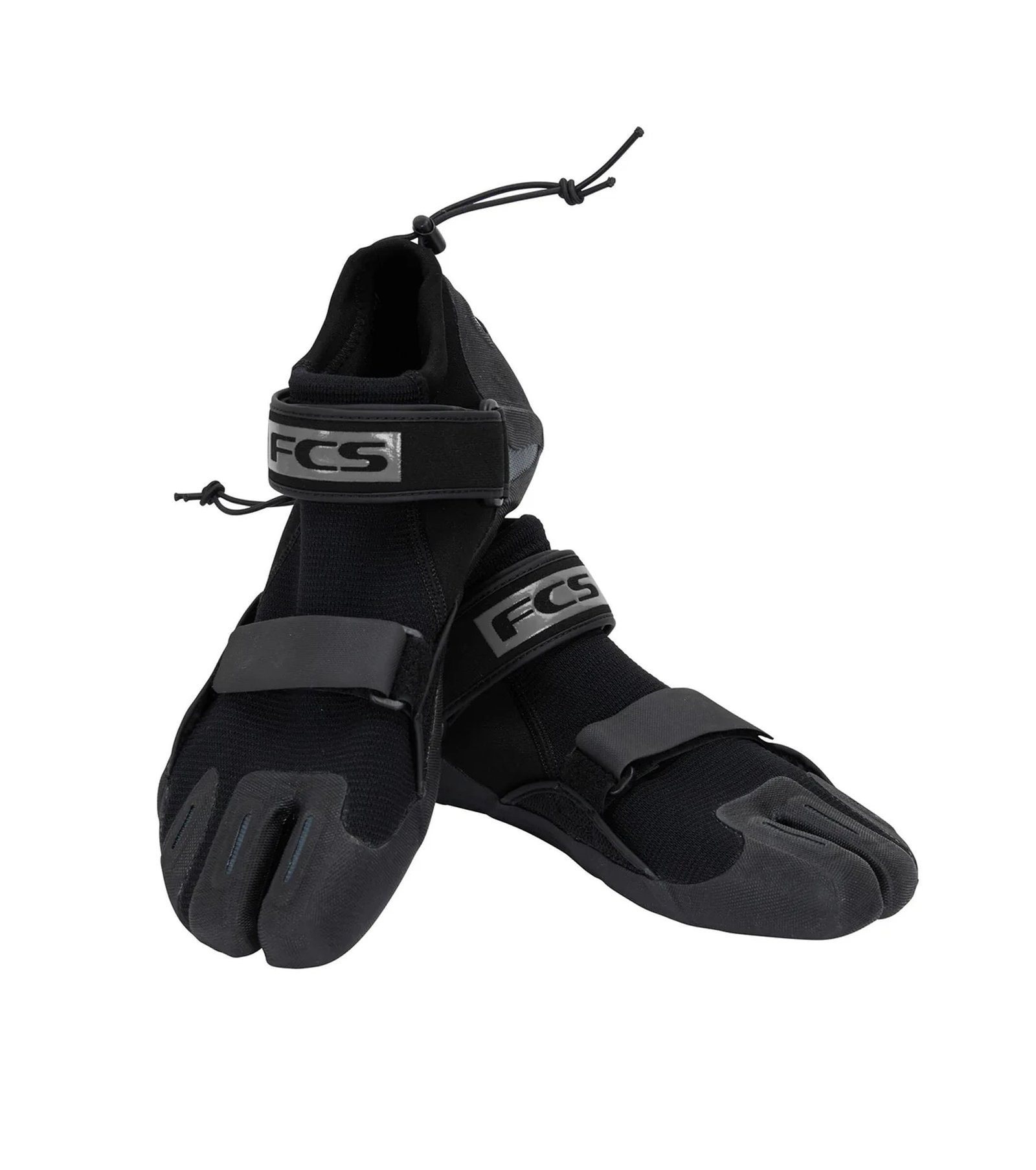 FCS reef boot 1,5 mm in zwart