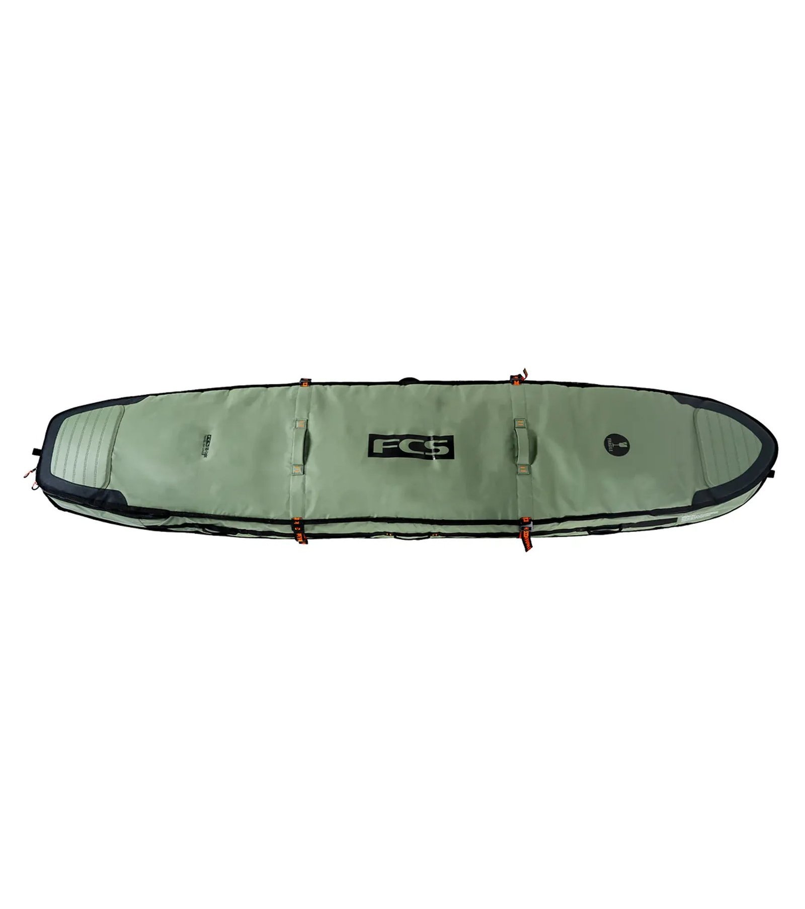 FCS Travel 2 Wheelie longboard boardbag GO-Light in Alpine