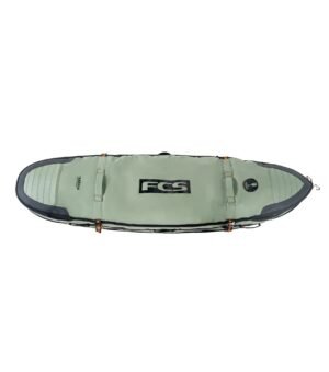 FCS Travel 2 mid-length boardbag GO-Light in Alpine