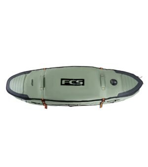 FCS Travel 3 Wheelie boardbag GO-Light in Alpine