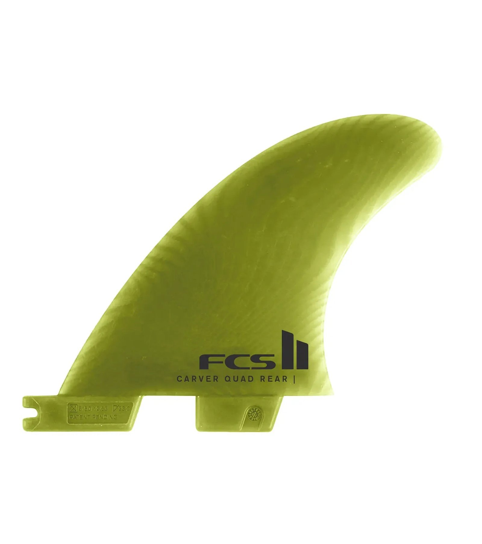 FCS II Carver Neo Glass ECO quad rear-set set