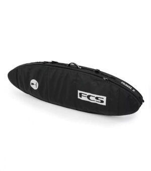 FCS Travel 2 all purpose boardbag in Zwart/Grijs