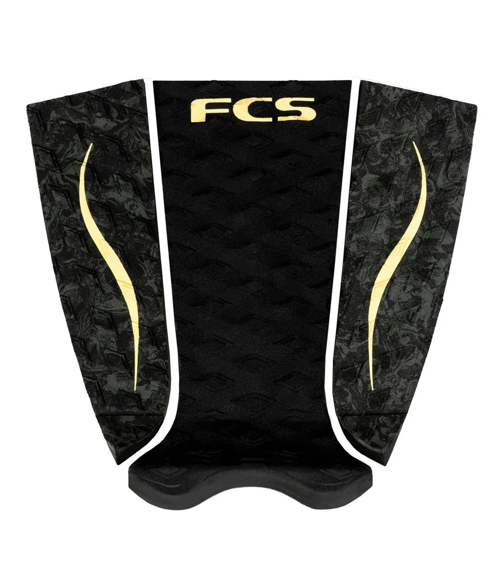 FCS Carissa Moore traction pad in Zwart/Goud