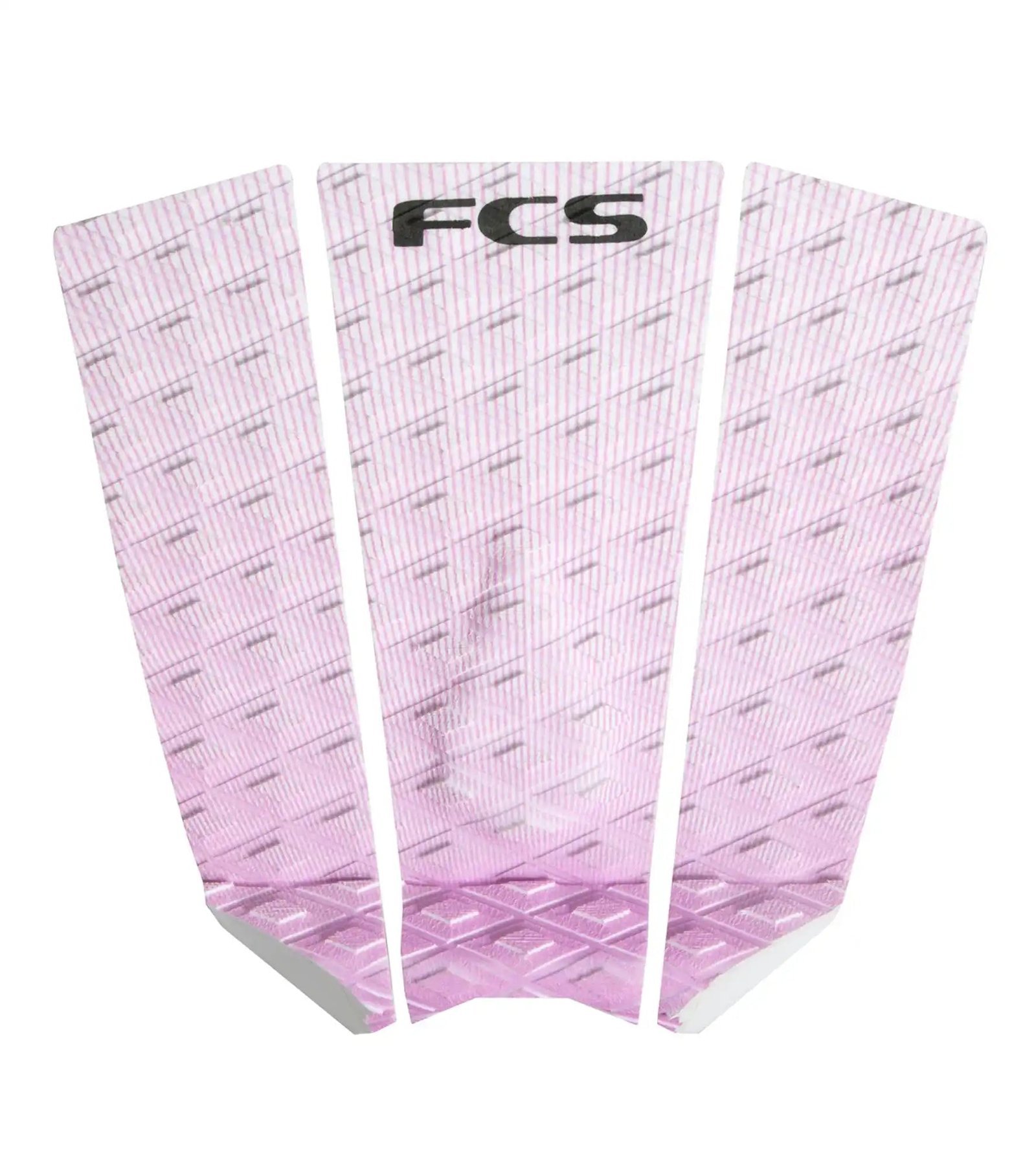 FCS Sally Fitzgibbons traction pad in Wit/Dusty Pink