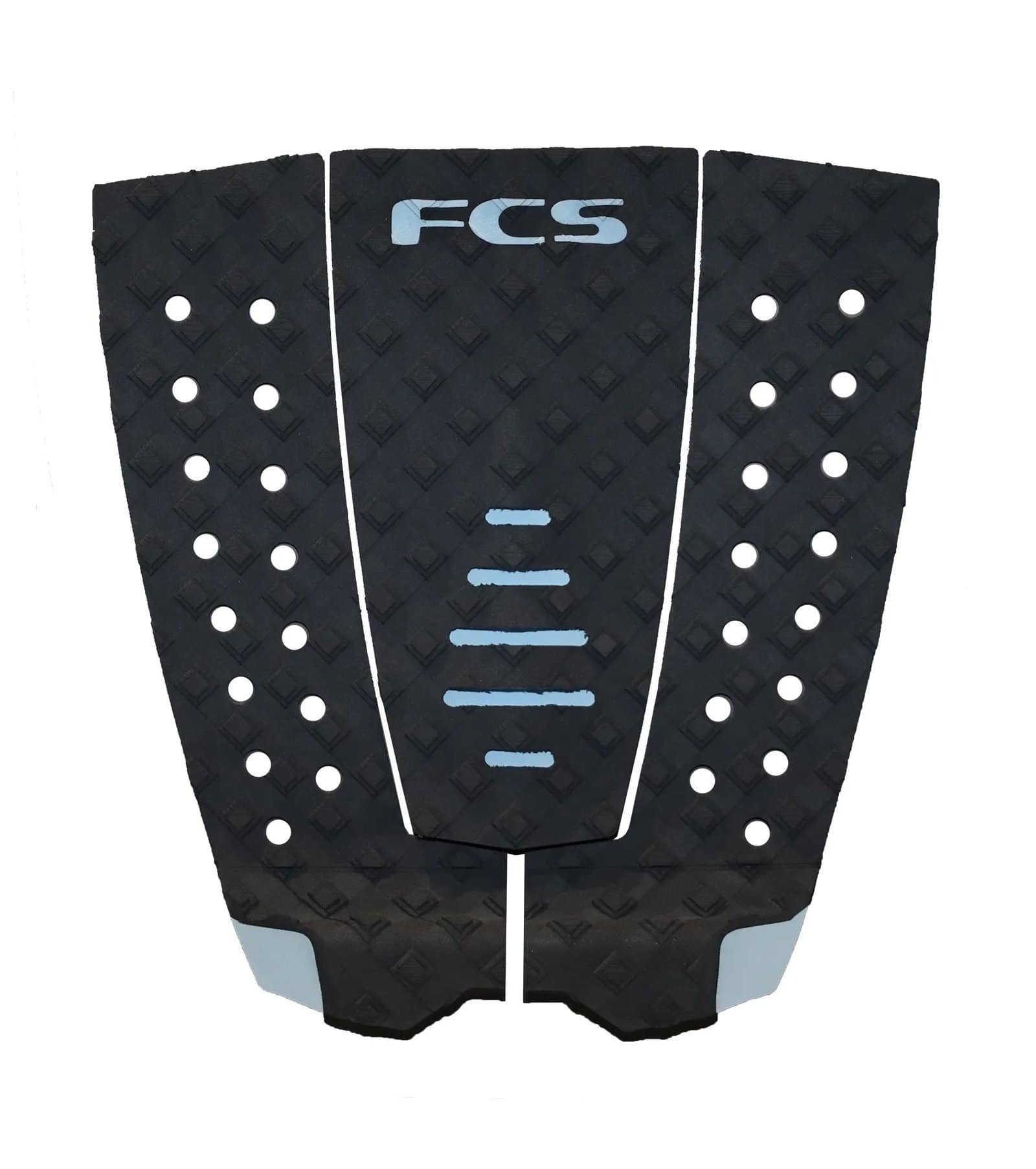 FCS Yago Dora traction pad in Charcoal Flux