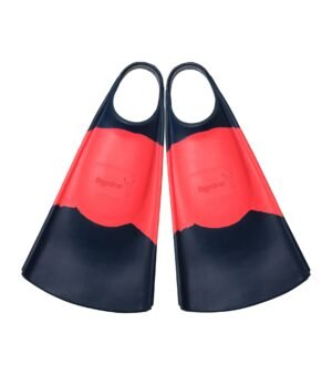 Hydro OG bodyboard- en zwemvin in Navy/Koraal