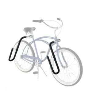Moved By Bikes Longboard Rack gemonteerd op een fiets