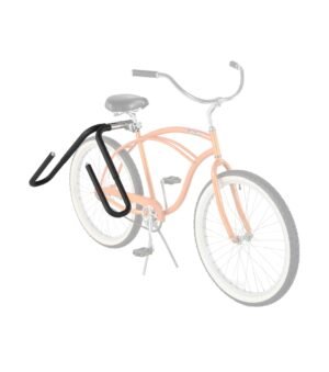Moved By Bikes Shortboard Rack aan een zadelpen