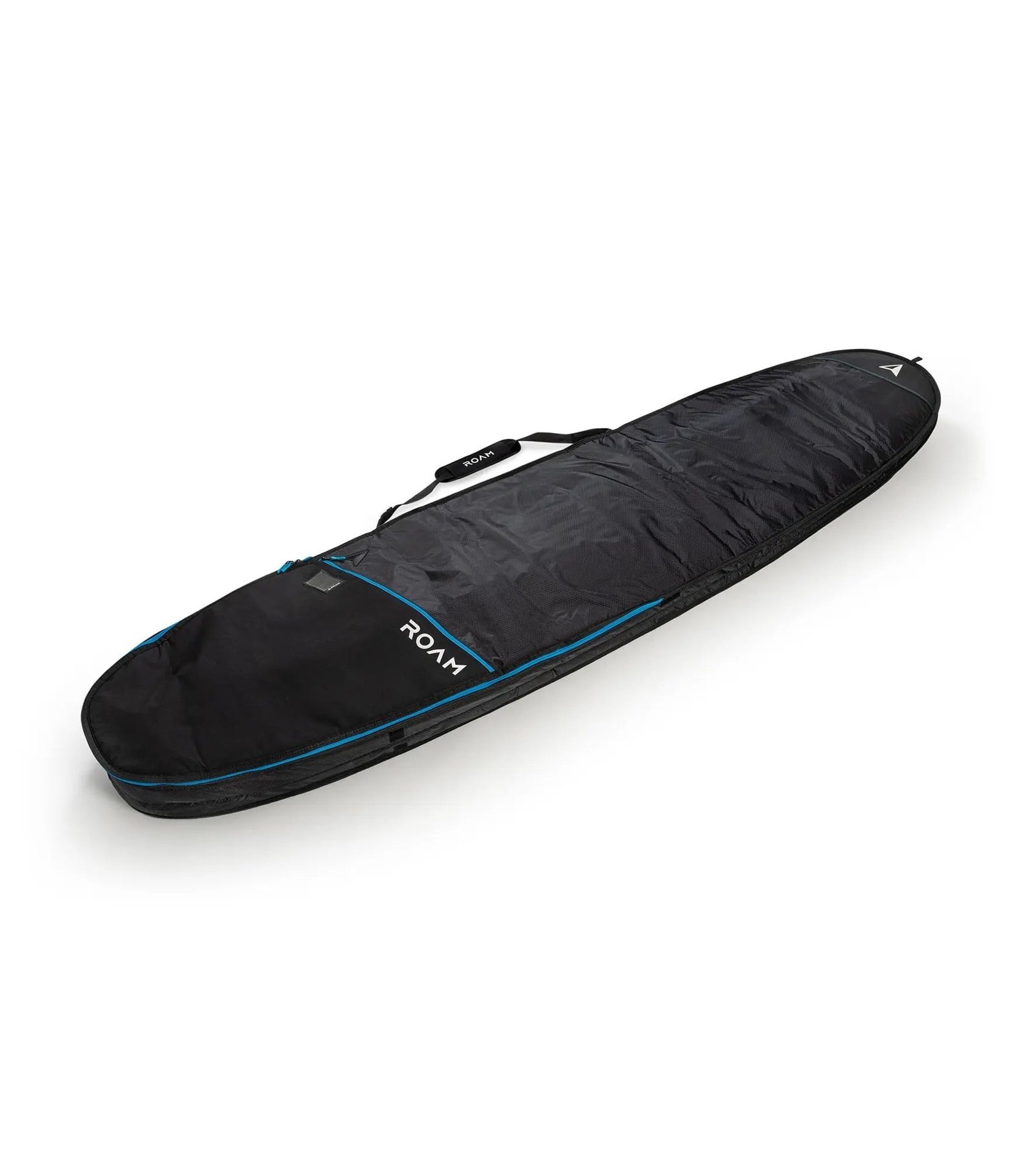 ROAM Tech Double Slim Longboard Boardbag gesloten, zijaanzicht