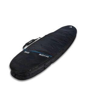 ROAM Tech PLUS Double Slim Funboard Boardbag gesloten, zijaanzicht