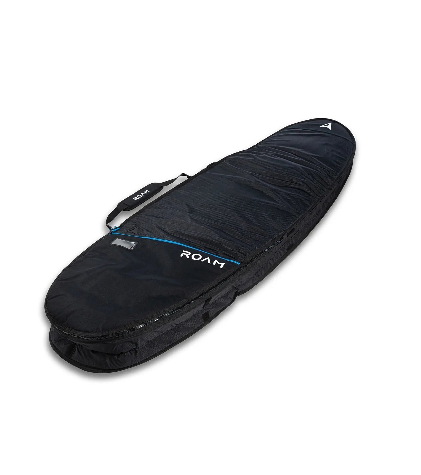 ROAM Tech PLUS Double Slim Funboard Boardbag gesloten, zijaanzicht