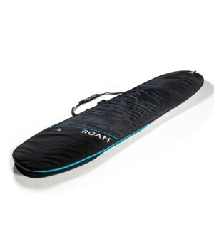 ROAM Tech Longboard Boardbag in zwart, zijaanzicht