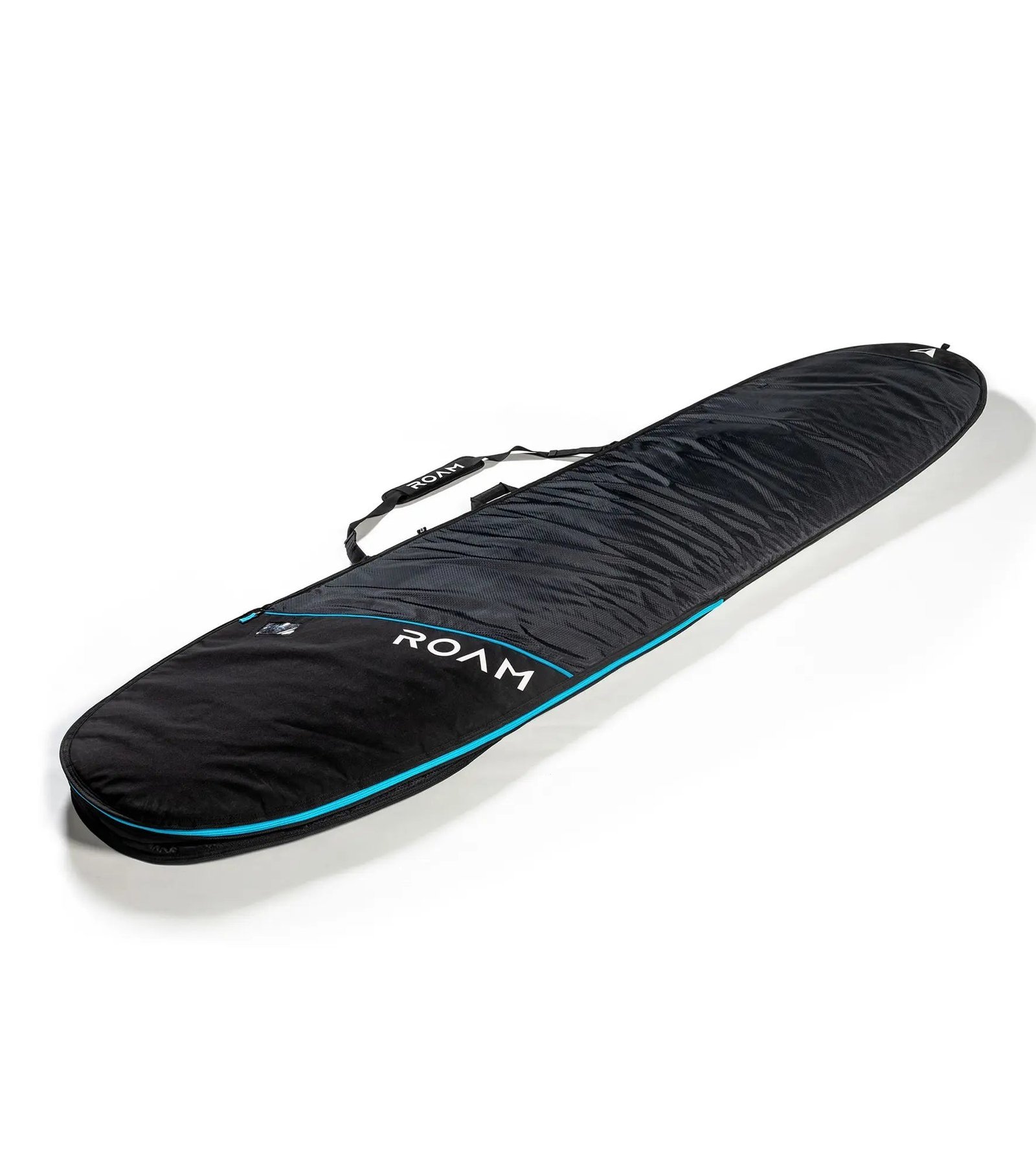 ROAM Tech Longboard Boardbag in zwart, zijaanzicht