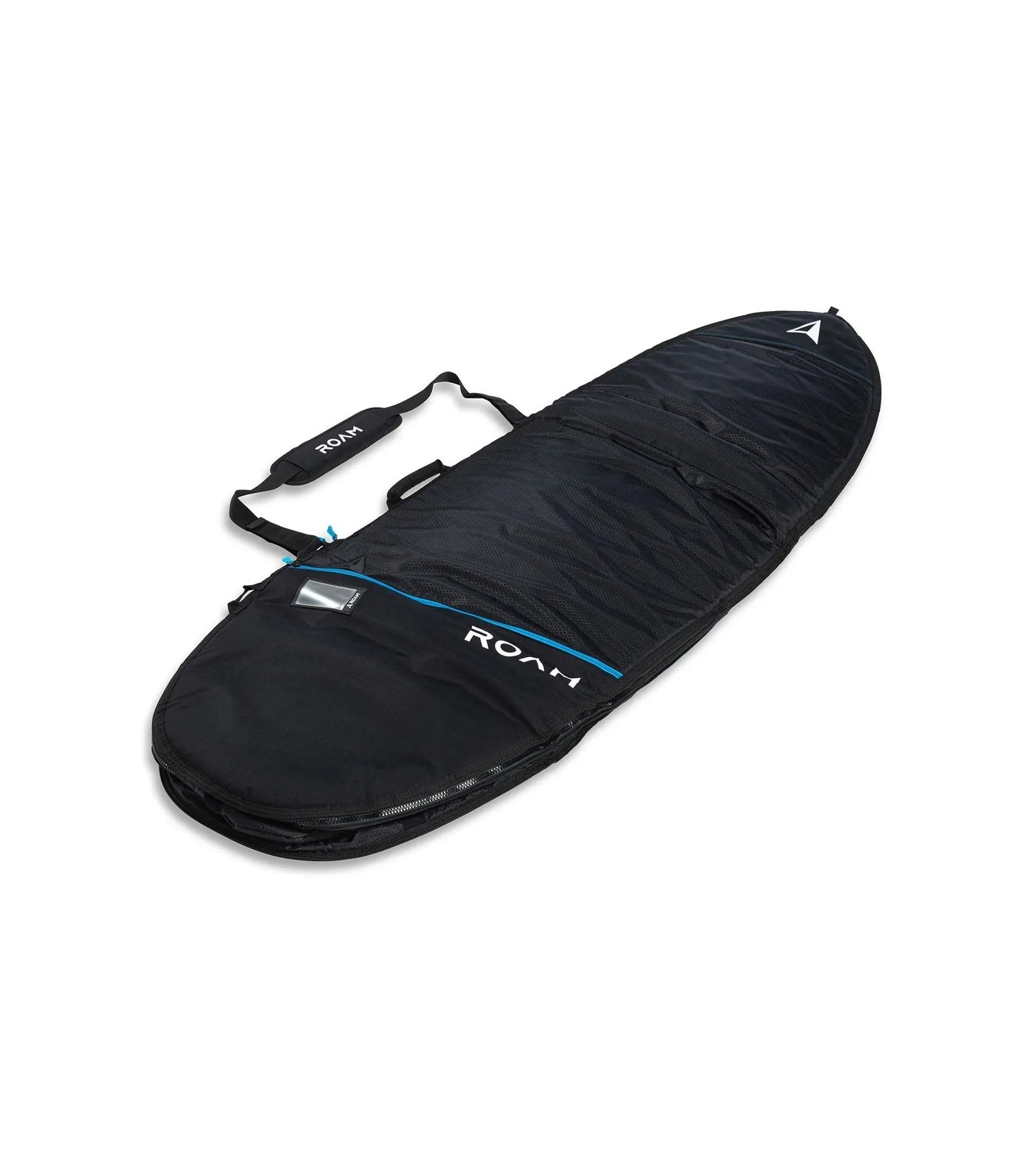 ROAM Tech PLUS hybrid/fish boardbag, zijaanzicht