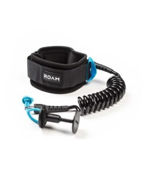 ROAM bodyboard bicep leash in zwart