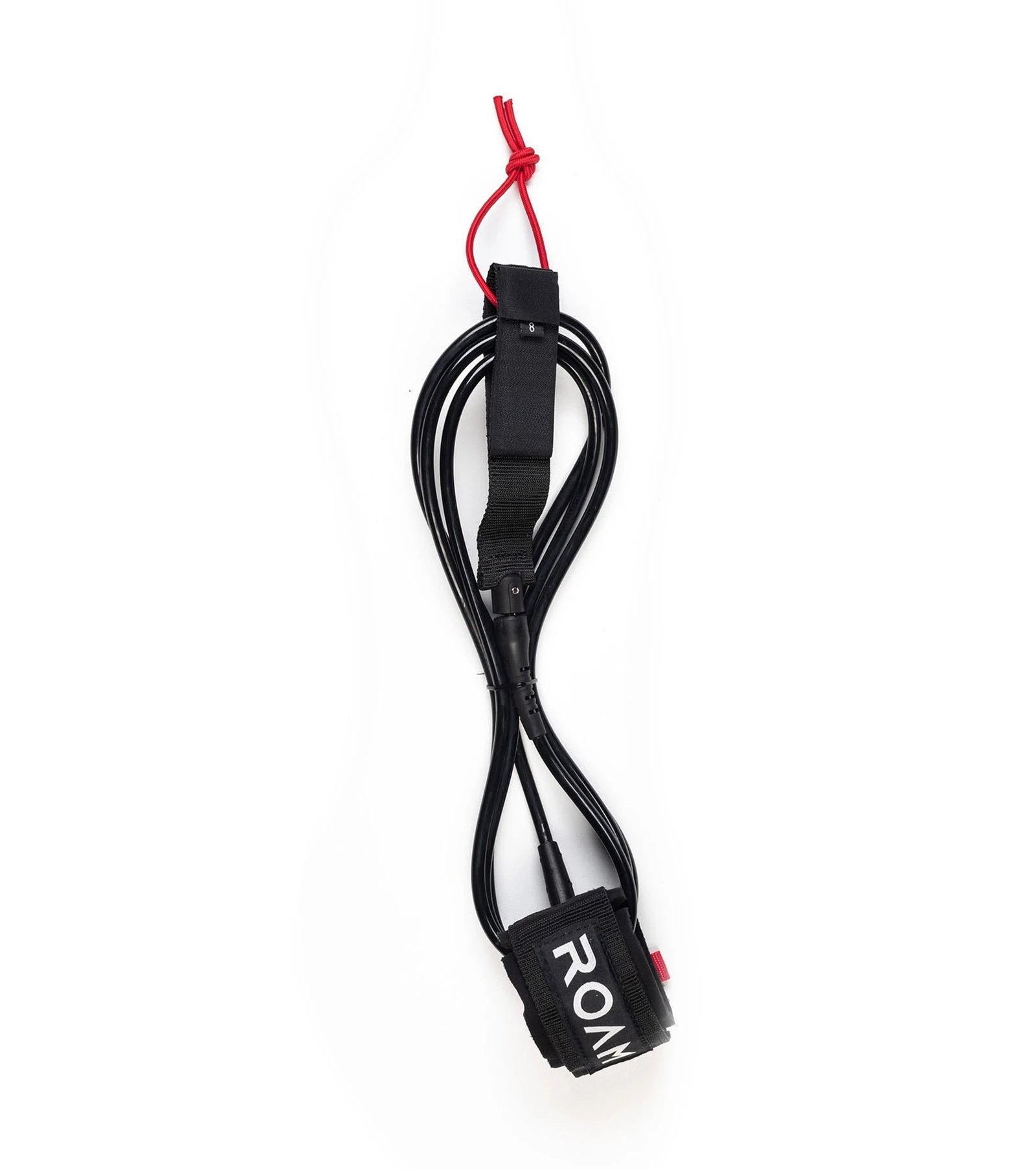 ROAM Extra Strong leash in zwart, volledige lengte
