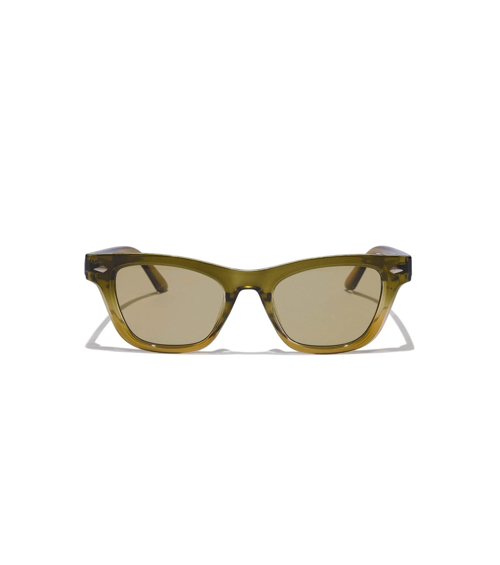 Ritual Vision Generator zonnebril in Olive Fade met Olive Oil glazen
