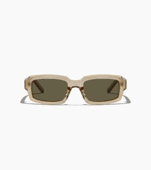 Ritual Vision Interceptor zonnebril in Stone Crystal met Olive glazen