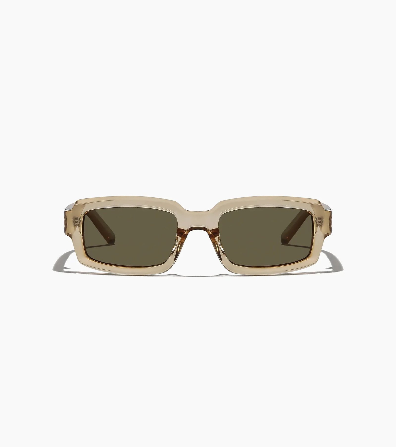 Ritual Vision Interceptor zonnebril in Stone Crystal met Olive glazen