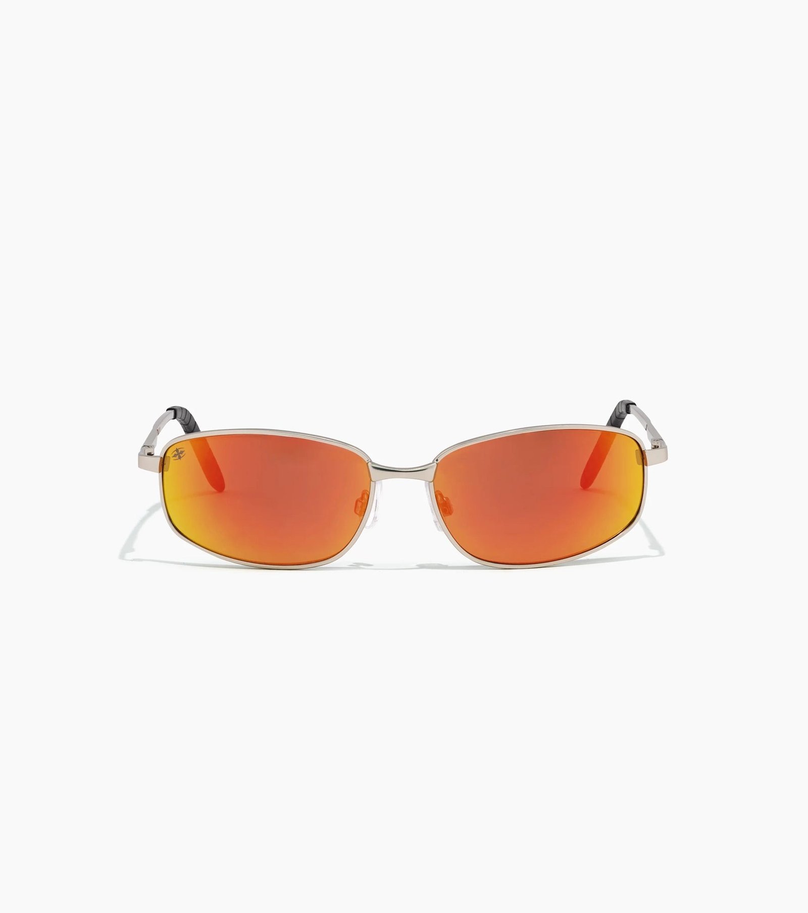 Ritual Vision Californication zonnebril in Matte Silver met Orange Reflective glazen