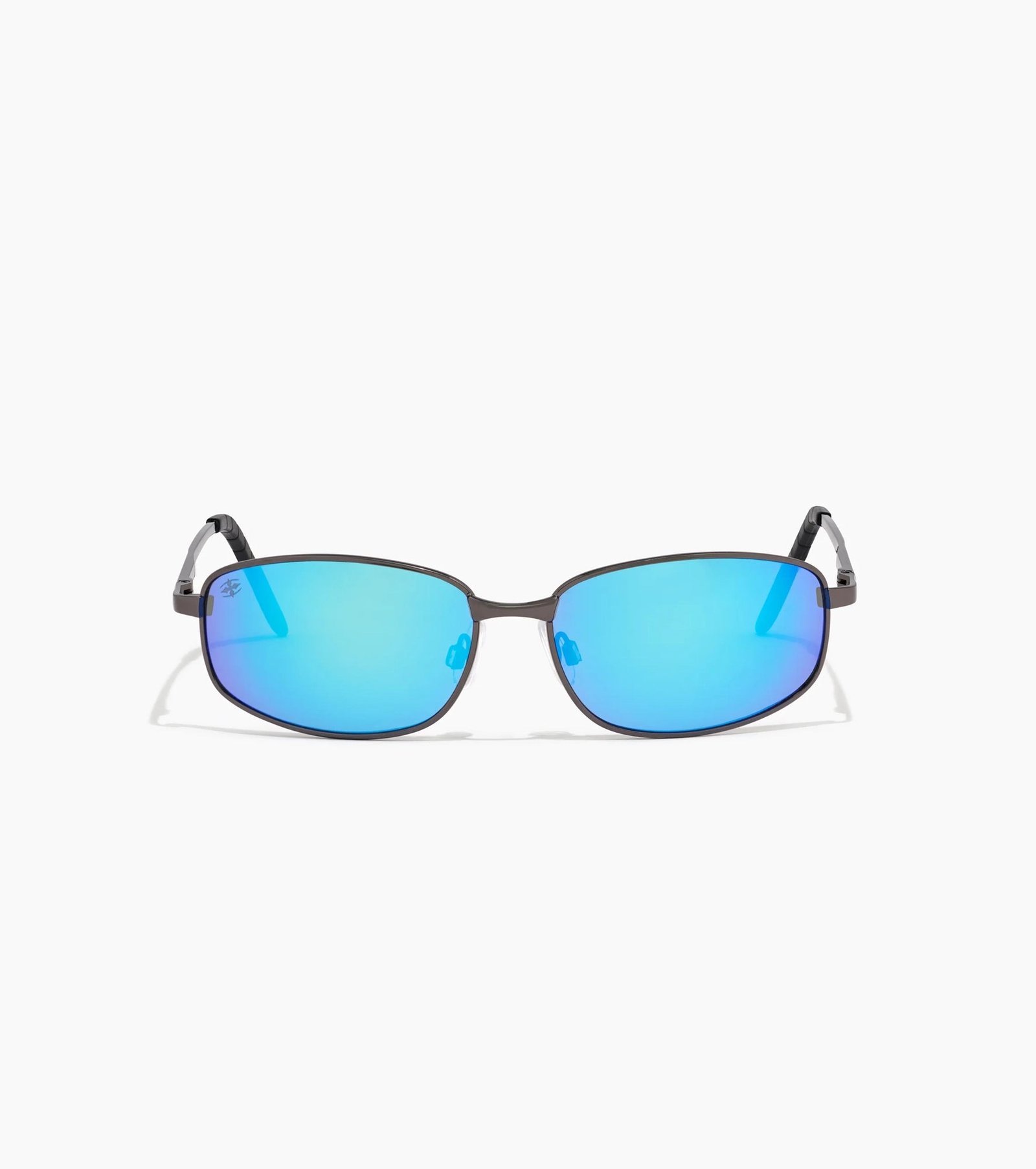 Ritual Vision Californication zonnebril in Polished Gunmetal met Blue Reflective glazen