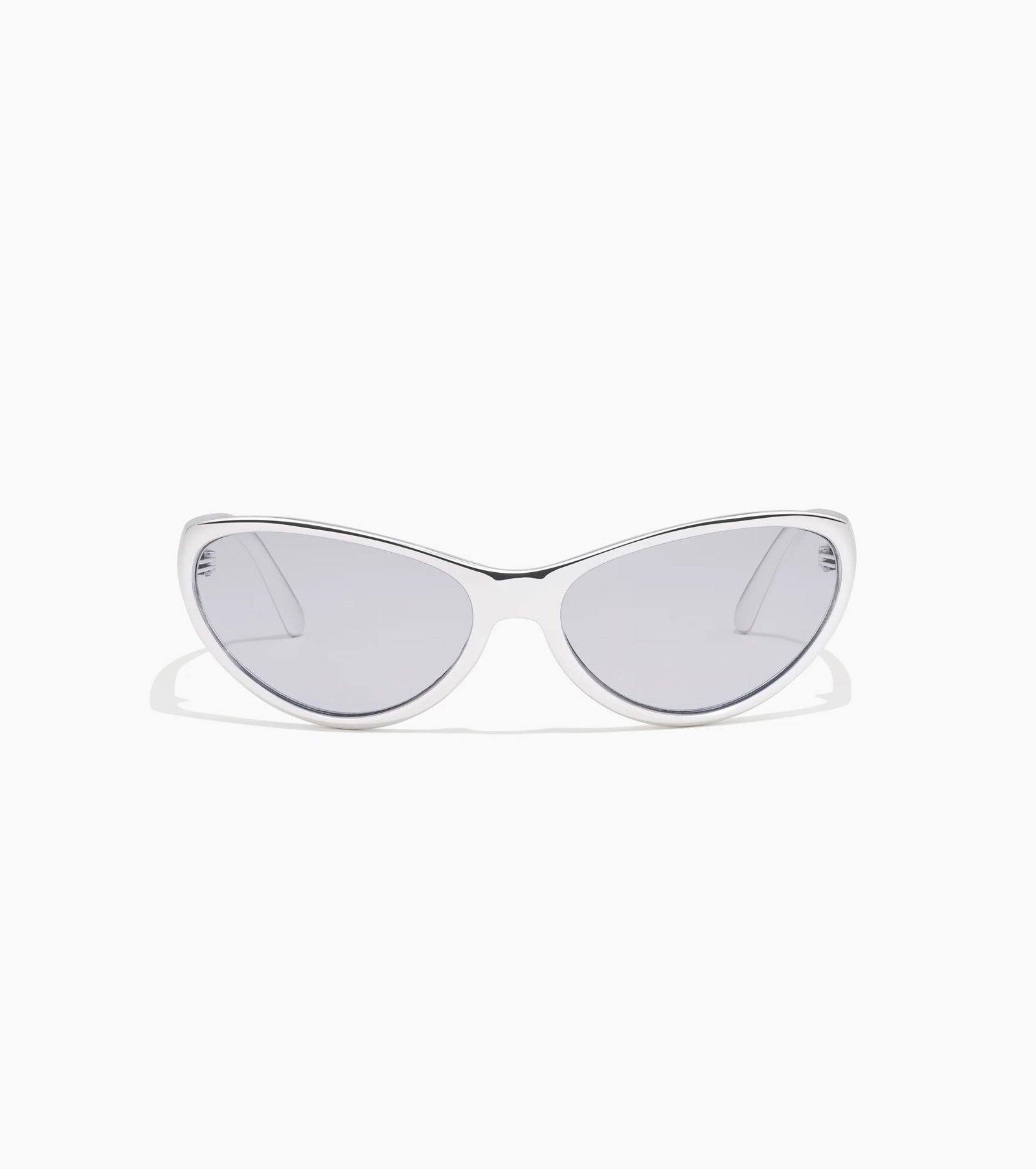 Ritual Vision Morphine zonnebril in Liquid Silver met Mid Grey glazen