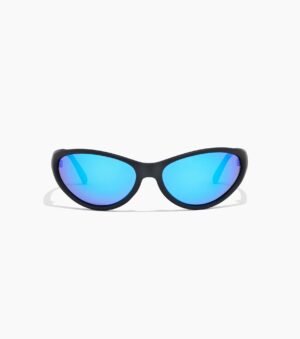 Ritual Vision Morphine zonnebril in Matte Black met Blue Reflective glazen