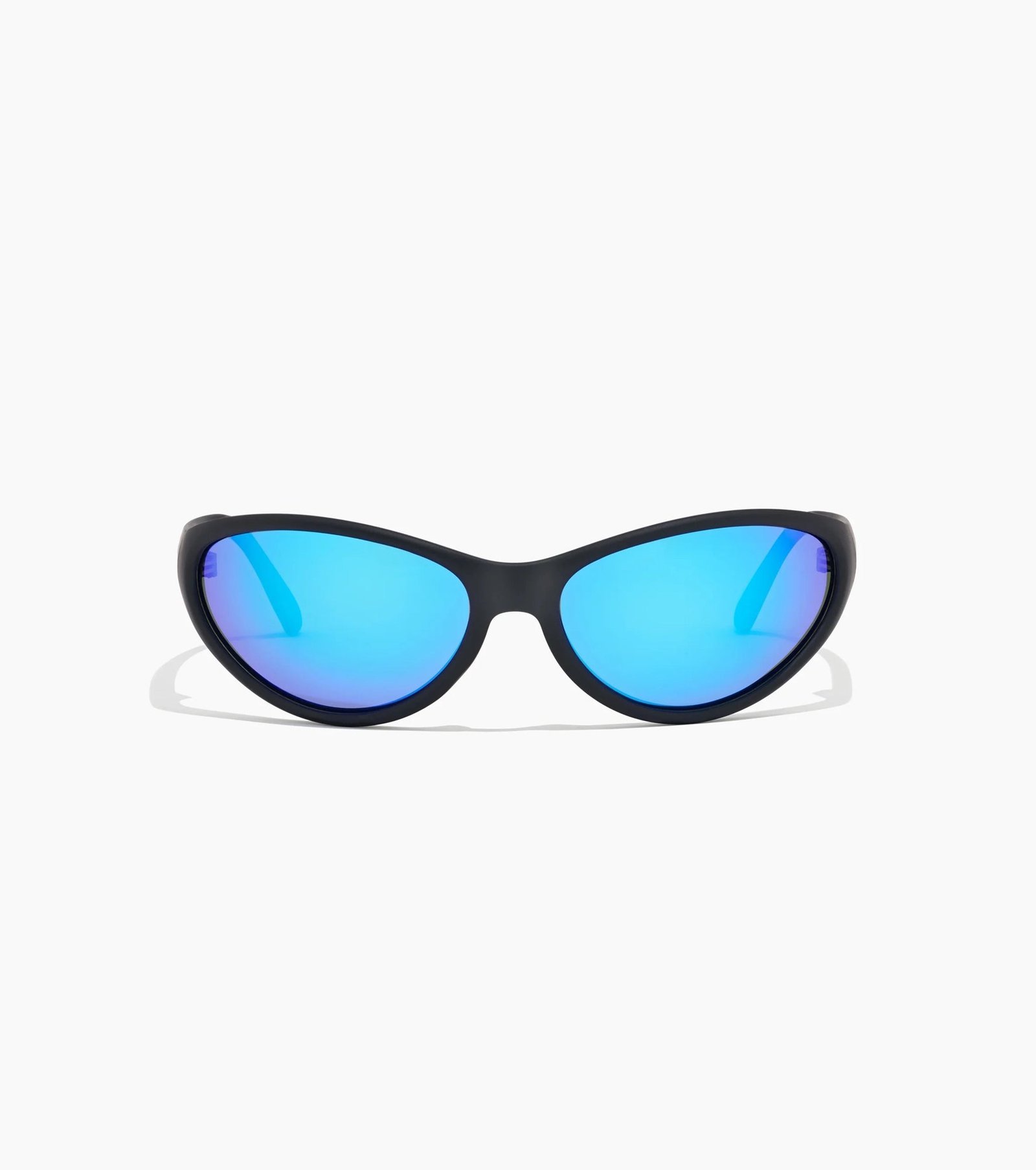 Ritual Vision Morphine zonnebril in Matte Black met Blue Reflective glazen