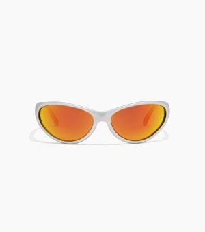 Ritual Vision Morphine zonnebril in Matte Chrome met Orange Reflective glazen