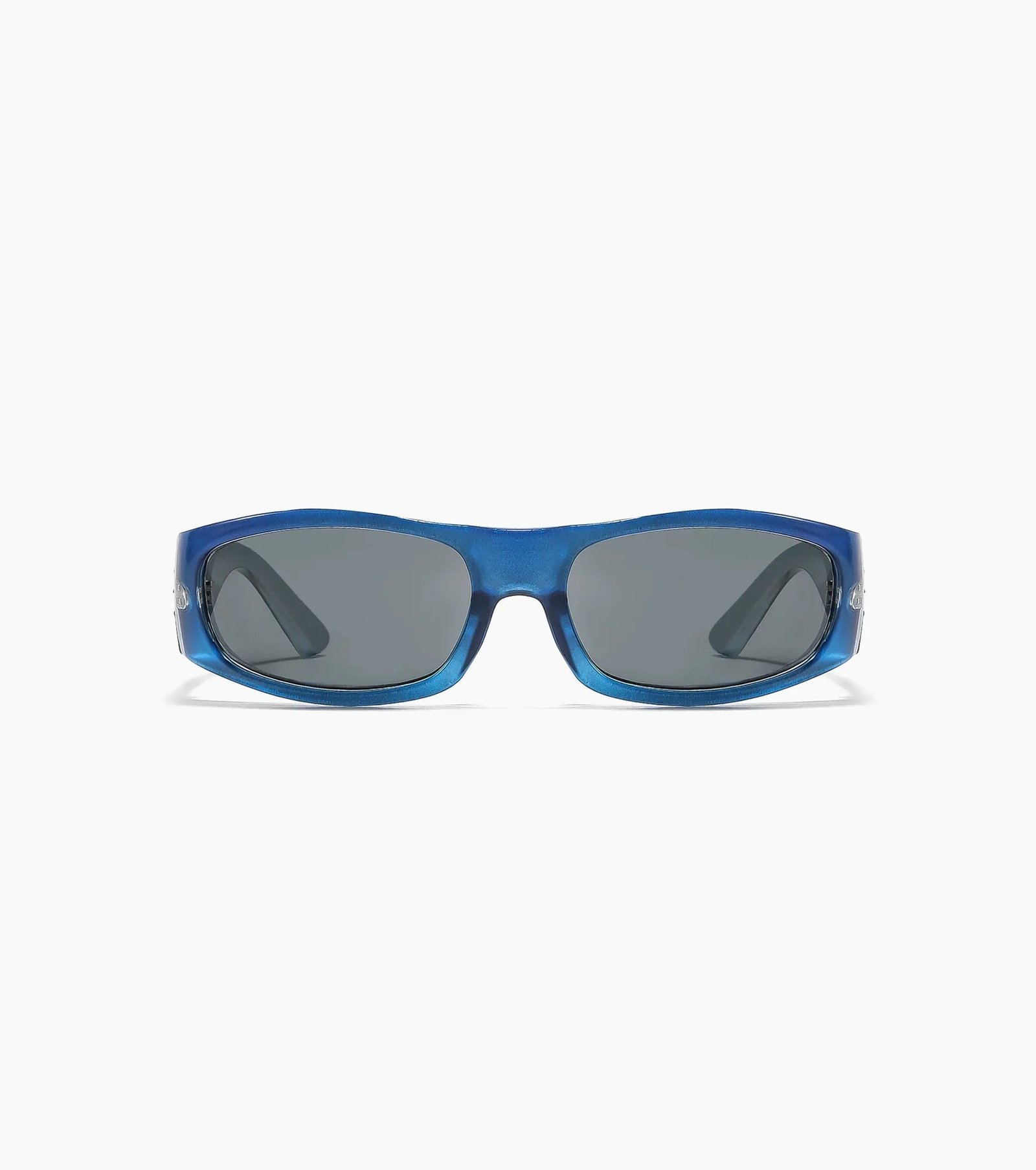 Ritual Vision Parasite zonnebril in Metallic Blue Chrome met Black glazen