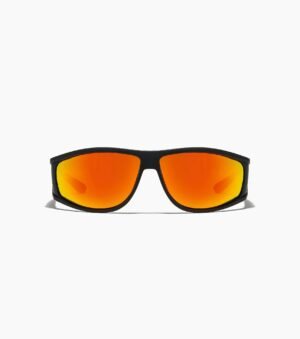 Ritual Vision The Vacationer zonnebril in Matte Black met Orange Reflective glazen