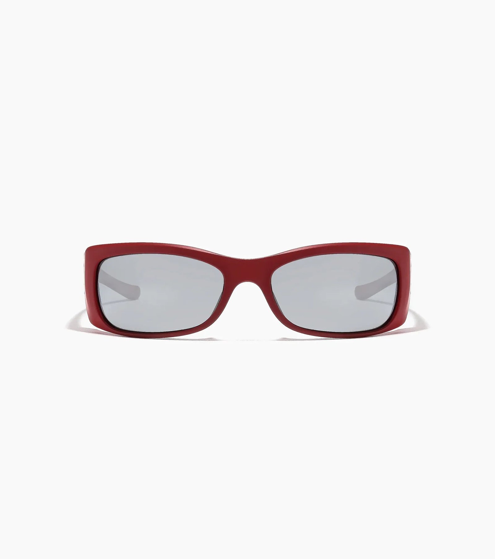 Ritual Vision Sabotage zonnebril in Matte Dark Red met Black Mirror glazen